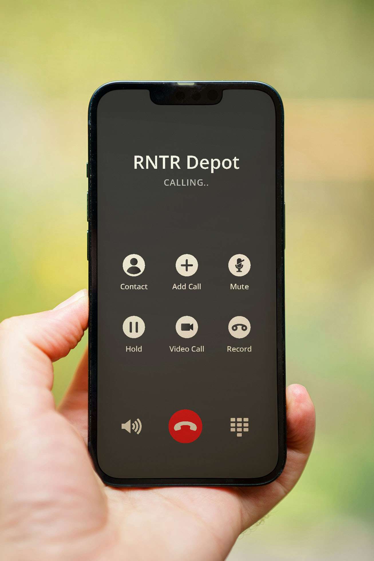 A potential renter calling RNTR Depot of Alexandria to inquire about rentals.